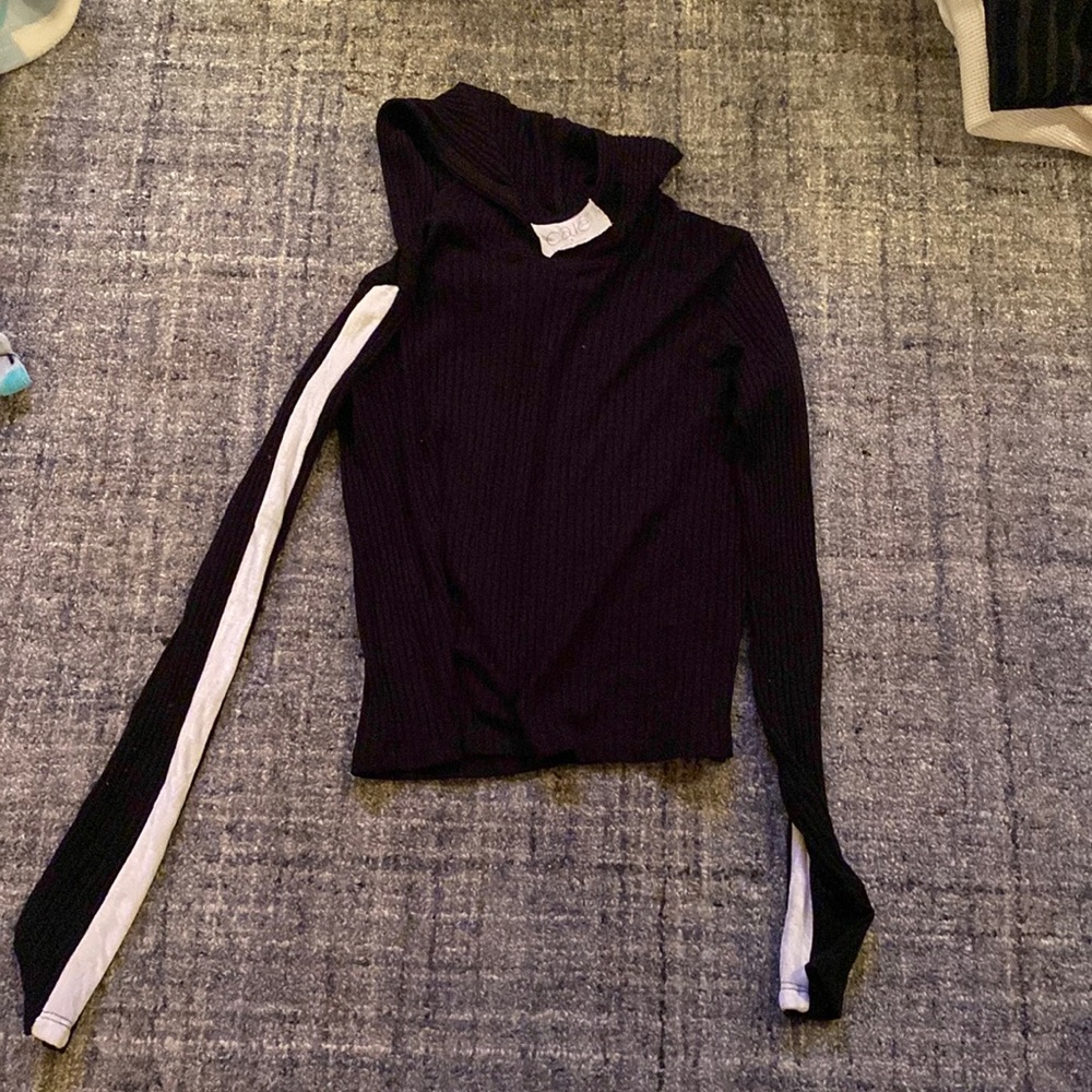 CALE knitted hoodie